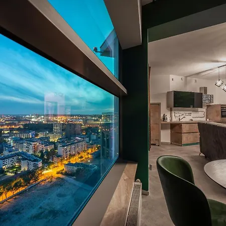 Sea Towers Panoramic Penthouse Apartmán Gdyně